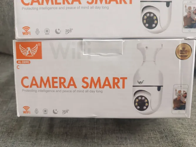 Camera lâmpada wifi Anatel