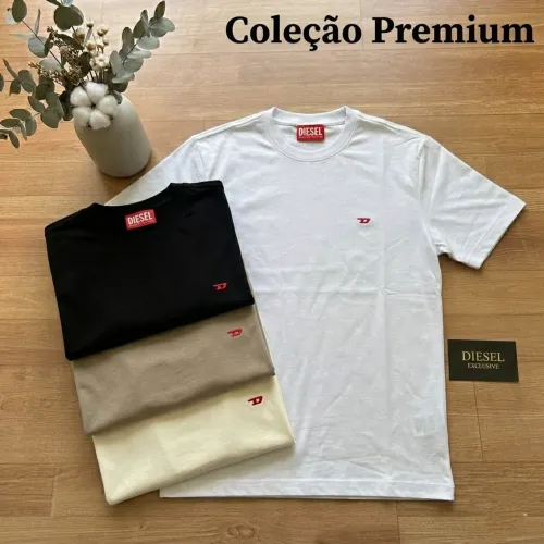 Camisa malha italiana 100% algodão 