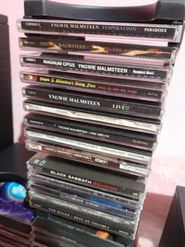 Cds de Rock, Metal, Progressivo, Punk, Hard Rock, Rock Clássico