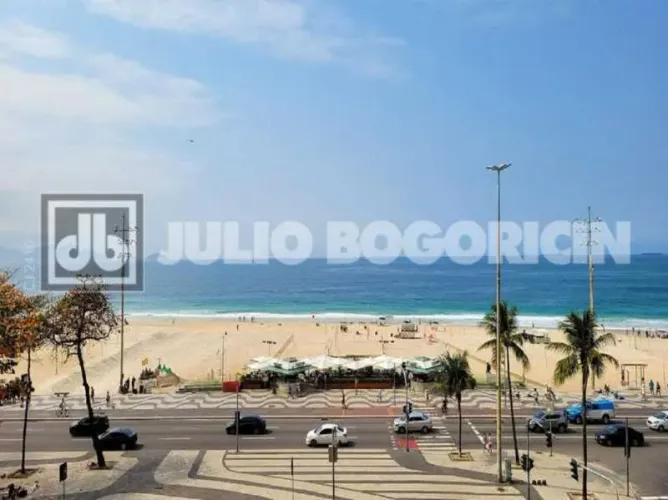 COPACABANA - POSTO 4 - - VISTA FRONTAL MAR - 4 QUARTOS - 2 VAGAS - 2 DEP EMPREGADA - melho