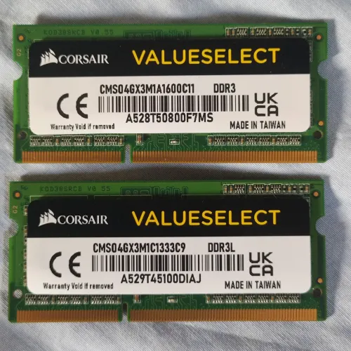 Memória RAM 4GB DDR3 para notebook