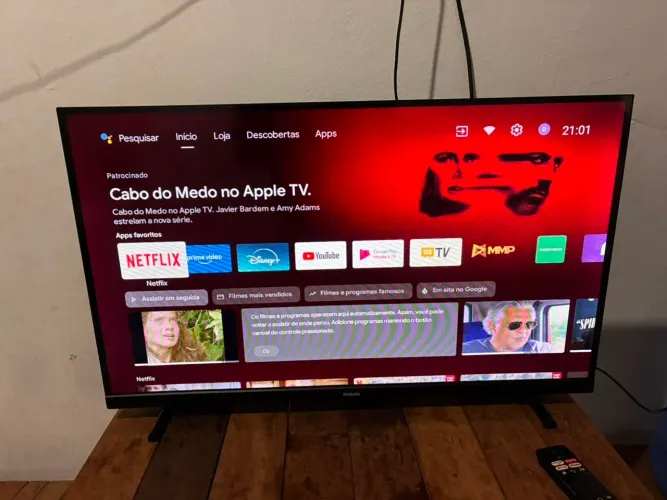 Smart TV Philips 32 polegadas impecável