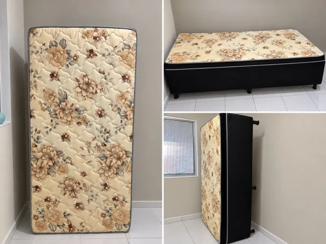 Cama de solteiro ortopédica 