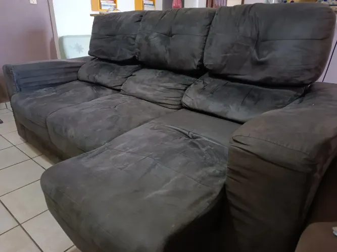 SOFÁ RETRÁTIL GRANDE 3 LUGARES BARATO PRS SAIR HJ