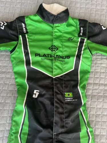 Macacão de KART SPARCO/ZULO HOMOLOGADO CIK FIA - INFANTIL