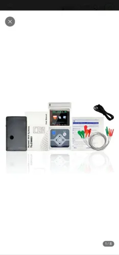 Holter 24H Contec Monitor cardíaco ECG 3 canais+ software