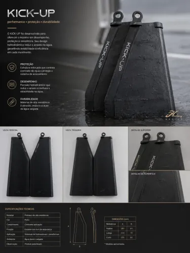 Barbatanas caiaque Hobie