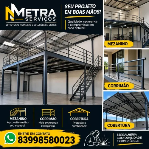 Estruturas metálicas com qualidade e segurança