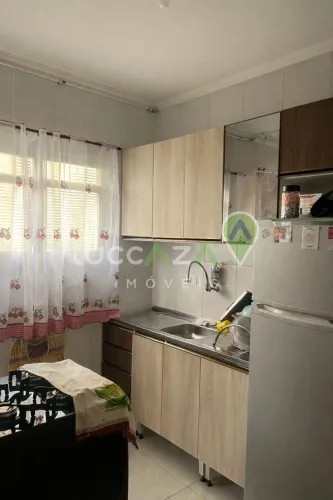 Apartamento à Venda em Jacareí-SP: 2 Quartos, 2 Salas, 1 Banheiro e 1 Vaga de Garagem no C