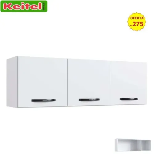 Armário Aéreo 120 cm Ligth Cor Branco