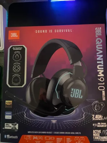 JBL Quantum 910, Headset Gamer, Com Wireless