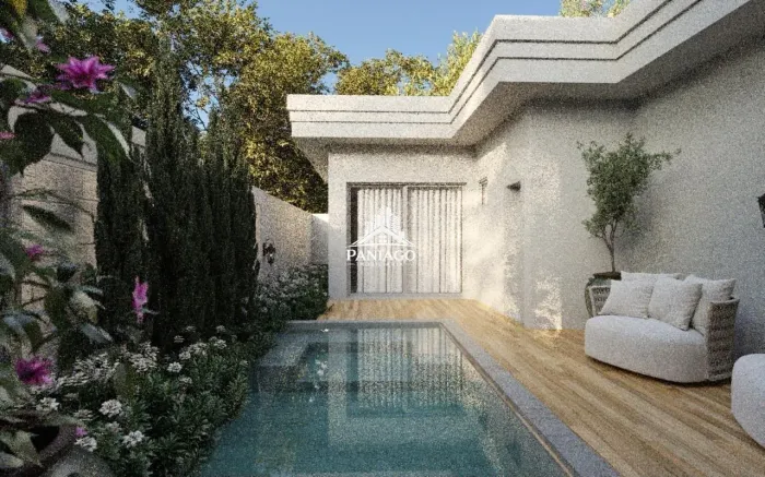 Casa Térrea Neoclássica 4 Suítes e Energia Solar no Florais da Mata