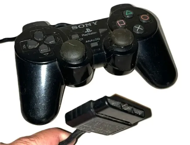 Controle Original Ps2 Preto