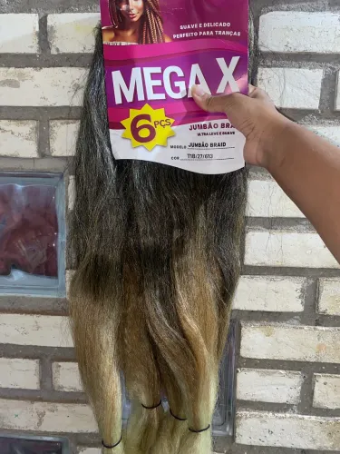 Cabelo Super Jumbão Jumbo MEGA X 400g - Jumbo para Trança