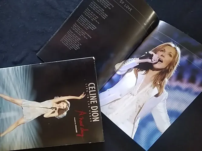 DVD Celine Dion Live in Las Vegas - A New Day (Duplo / Original)