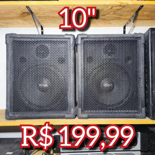 Caixa de som 10" passivas