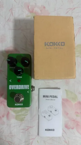 Pedal Kokko FOD3 Mini Overdrive - Quase novo (usado 4x) - Com caixa