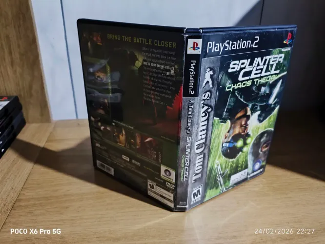 Tom Clancy?s Splinter Cell: Chaos Theory Ps2 original 