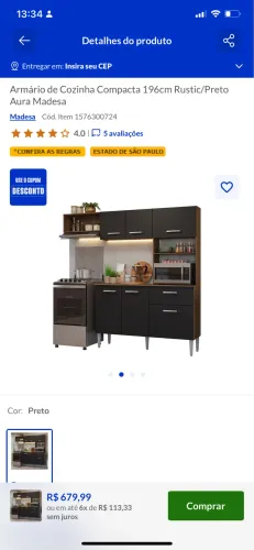Armário de cozinha