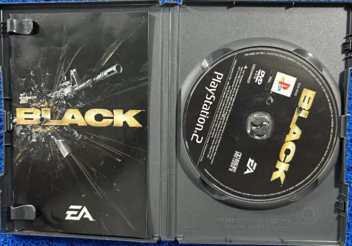 Black PS2 original 