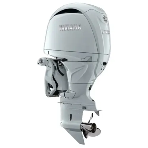 Motor Yamaha 200HP Branco 4Tempos - Motor de Popa Novo 