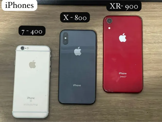 iPhones 7 /X/ XR Funcionando 100% 