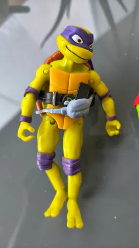 4 Bonecos Tartaruga ninja -original