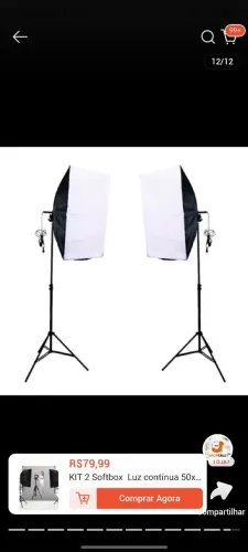 2 softbox usados