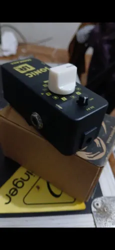 Guitarra Pedal de ir sonicake novo na caixa