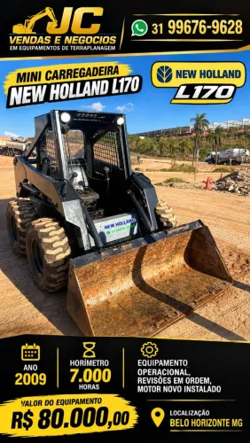 Mini Carregadeira New Holland L170