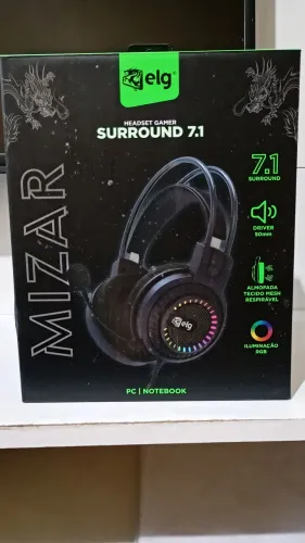 FONE DE OUVIDO GAMER na caixa - nunca usado
