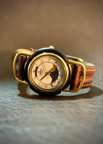 Relógio Suíço - Champion Moon Phase Vintage