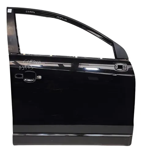 Porta Dianteira Direita Preta Gm Captiva 2008 2015 001993