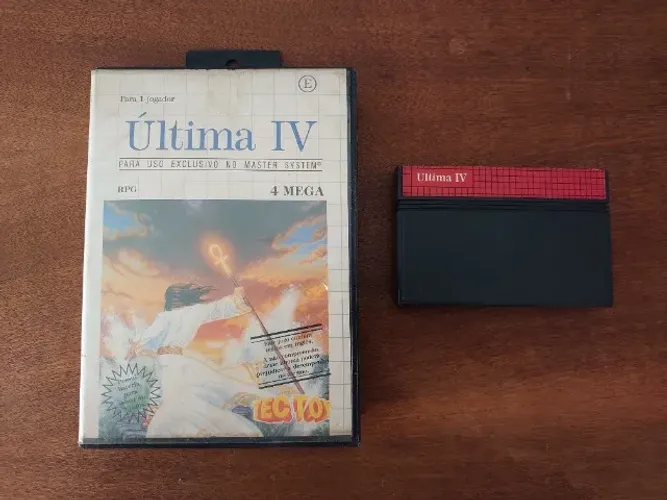 Ultima Iv Master System Tectoy Original Na Caixa!!!