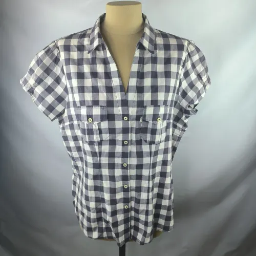 Camisa feminina Levi's original tamanho XL GG xadrez 