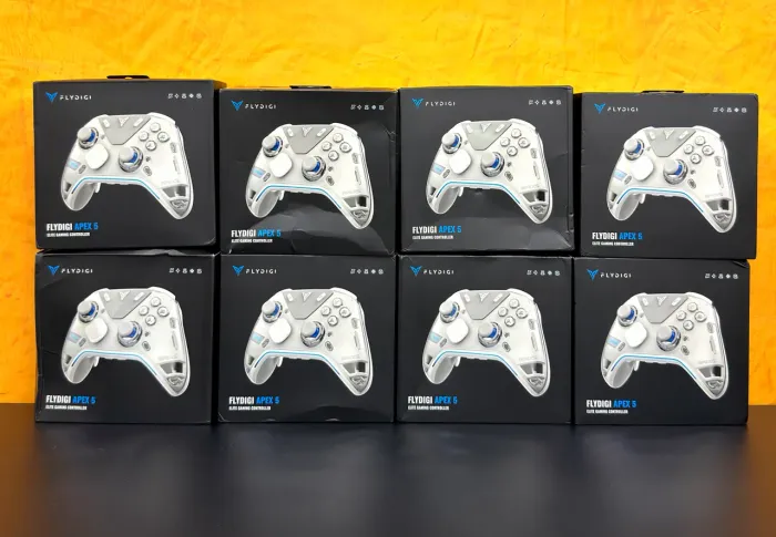 Controle Flydigi Apex 5 Elite Gamepad Windows Switch Android Branco