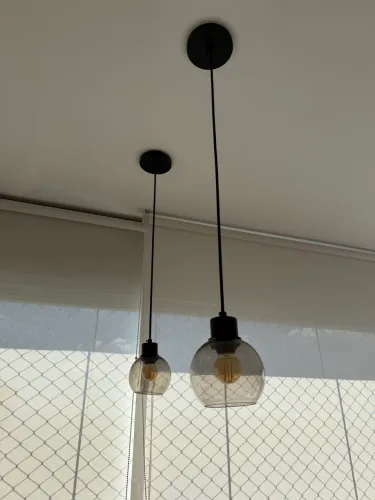 2 pendentes modernos, acompanham lâmpada 
