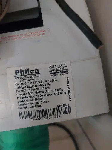Ar condicionado PHILCO 220V