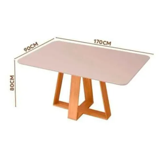 Mesa de Jantar- Usada. 6 lugares