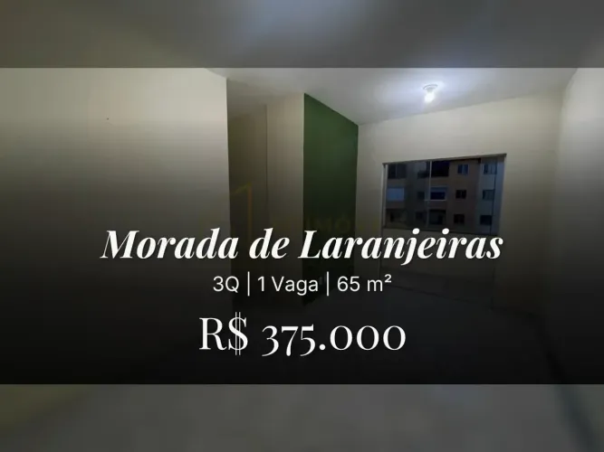 Linda vista do seu novo apartamento em Morada de Laranjeiras!