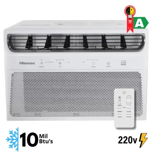 Ar-condicionado Janela Hisense 10 mil Btus (Wi-Fi)