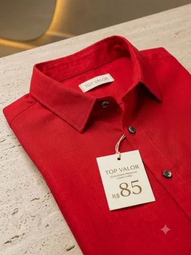 Camisa de botão