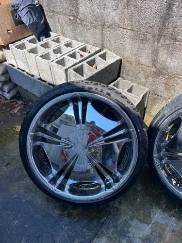 Rodas c pneu aro 20