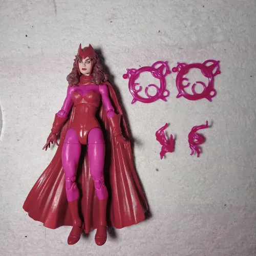 Marvel legends feiticeira escarlate scarlet witch retro