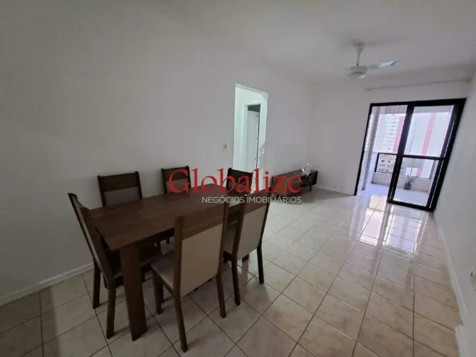 Apartamento 2 quartos mobiliado para aluguel em José Menino, Santos 90 m², 1 vaga, 2 banh