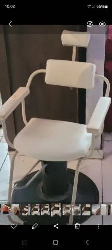 Cadeira cabeleireiro hidráulica, secador TAIFF TOYRMALU 1900w