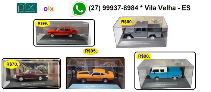 Miniaturas de carros