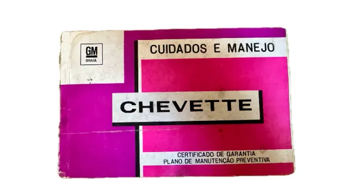 Manual Chevette Tubarão 