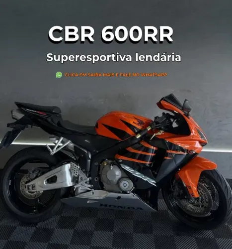 Honda CBR 600RR 2006 Edição Limitada - Pneus e Bateria Novos | Correia Pinto SC