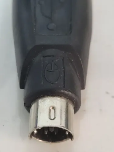 Adaptador antigo de mouse usb para ps/2